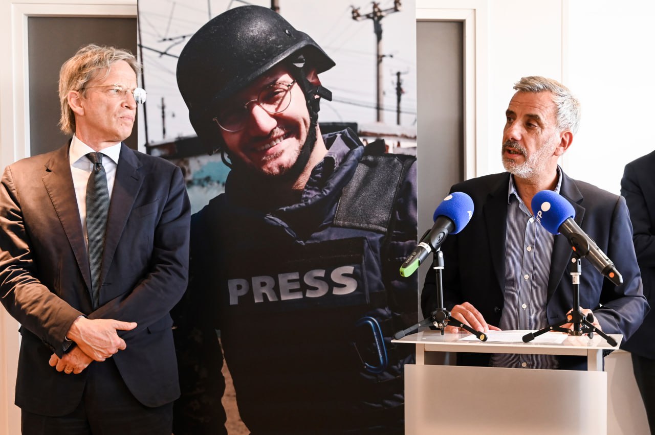 خبرنگار خبرگزاری فرانسه که در جنگ اوکراین کشته‌شد، نشان لژیون دونور دریافت کرد